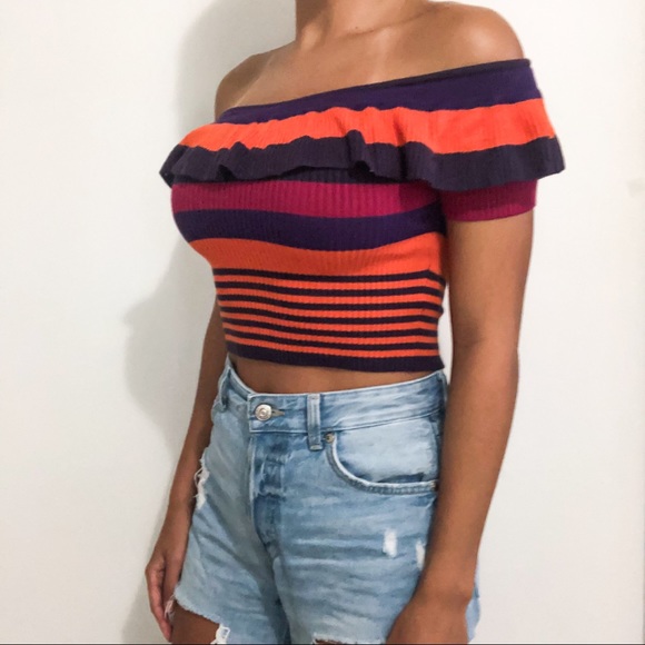 Striped Retro Top - Picture 3 of 5